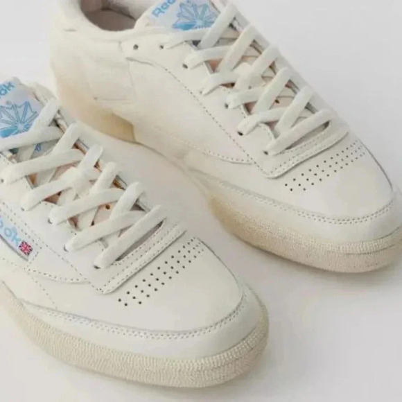 Reebok | Classic Reissue Club C 85 Vintage Tennis Sneaker White Leather - Unisex - Picture 8 of 16